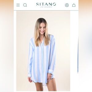 Sitano Striped Coverup